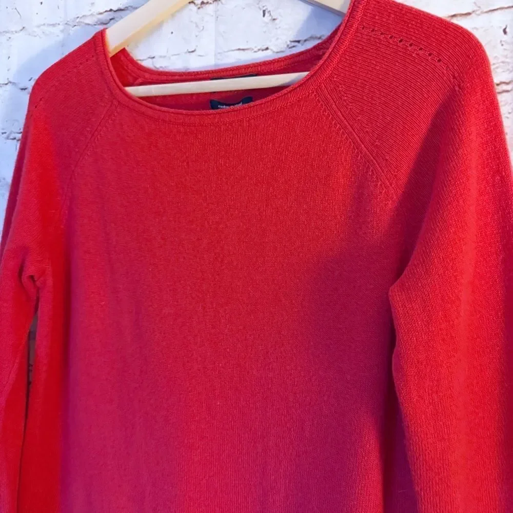 Halogen cashmere wool blend tunic sweater